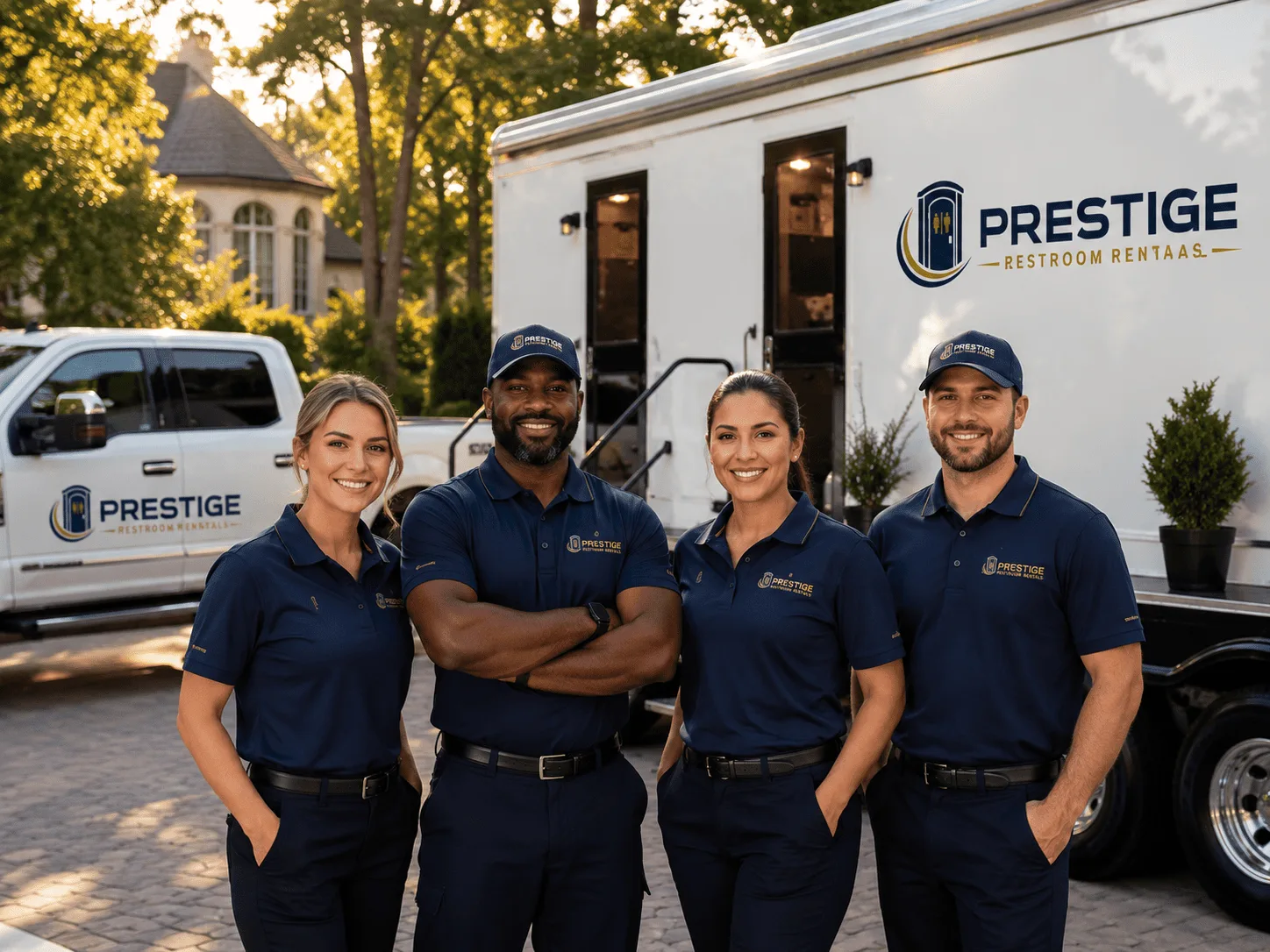 Trusted Luxury Portable Restrooms company in Monahans, TX
